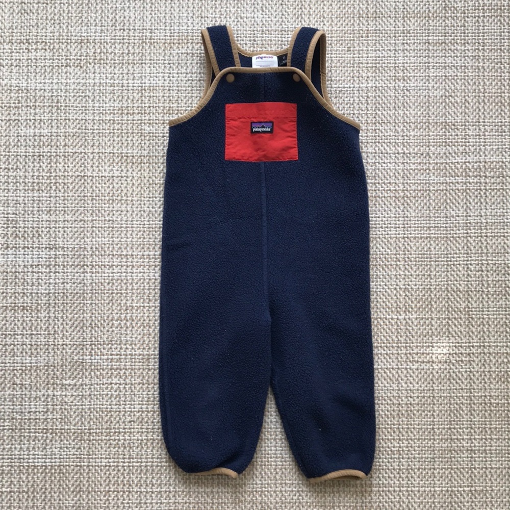 Patagonia Fleece Overalls (size 2T)